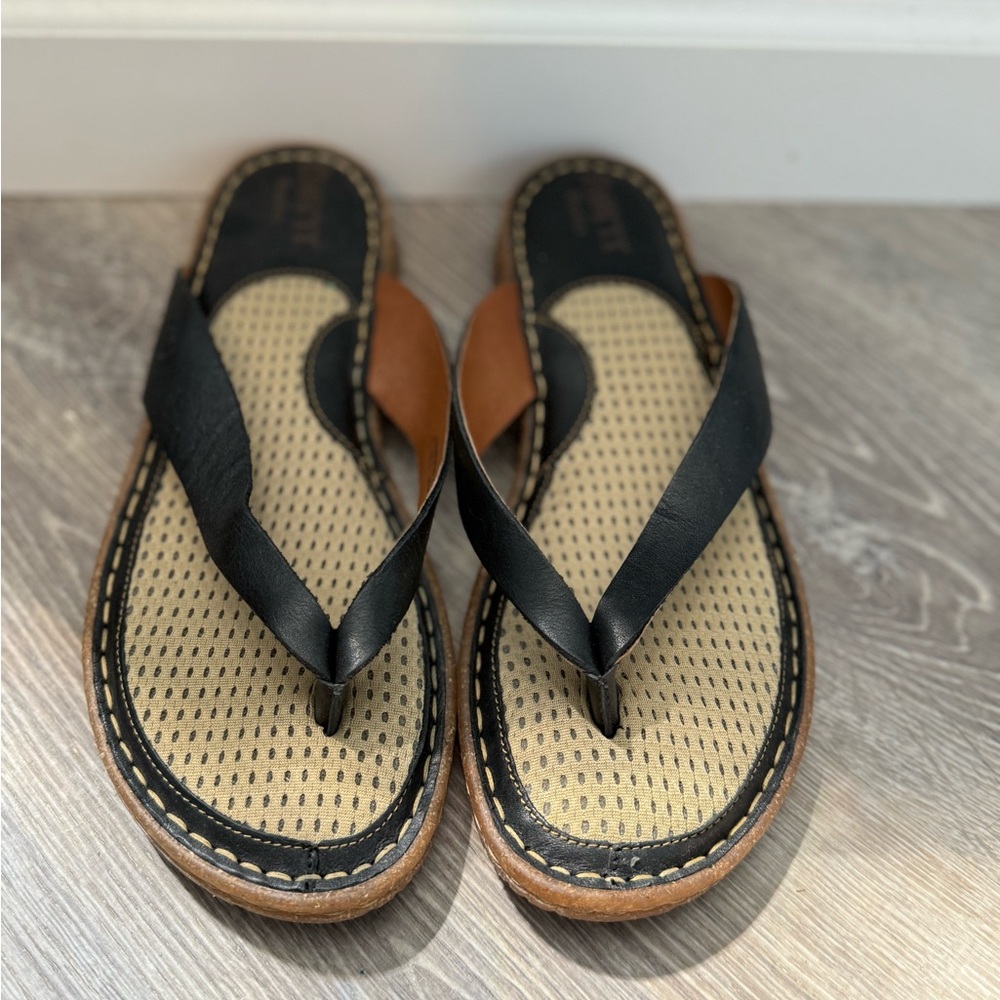 BORN Basics Black Flip Flops